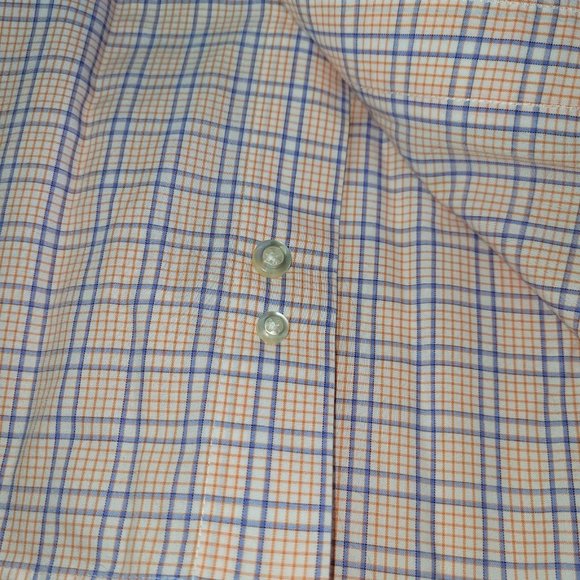 Sero by Forsyth Shirt Mens 2XL/XXL No Iron Tailored Fit Long Sleeve Button-Down - Picture 7 of 11